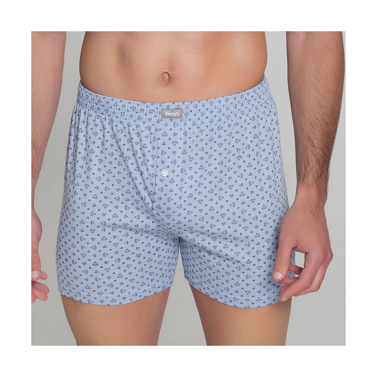 411b PACK 2 BÓXERS ESTAMPADOS AZUL