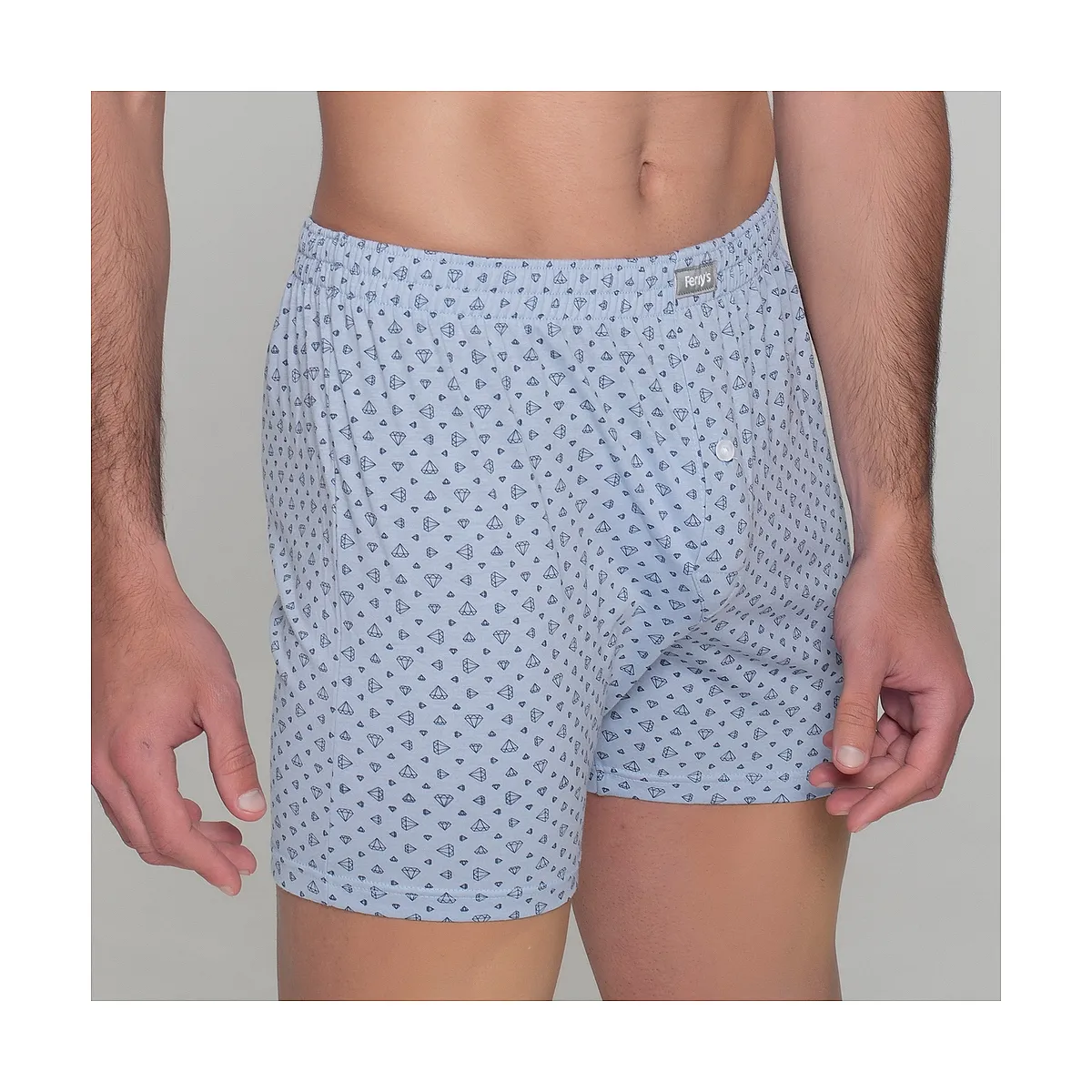 411b PACK 2 BÓXERS ESTAMPADOS AZUL