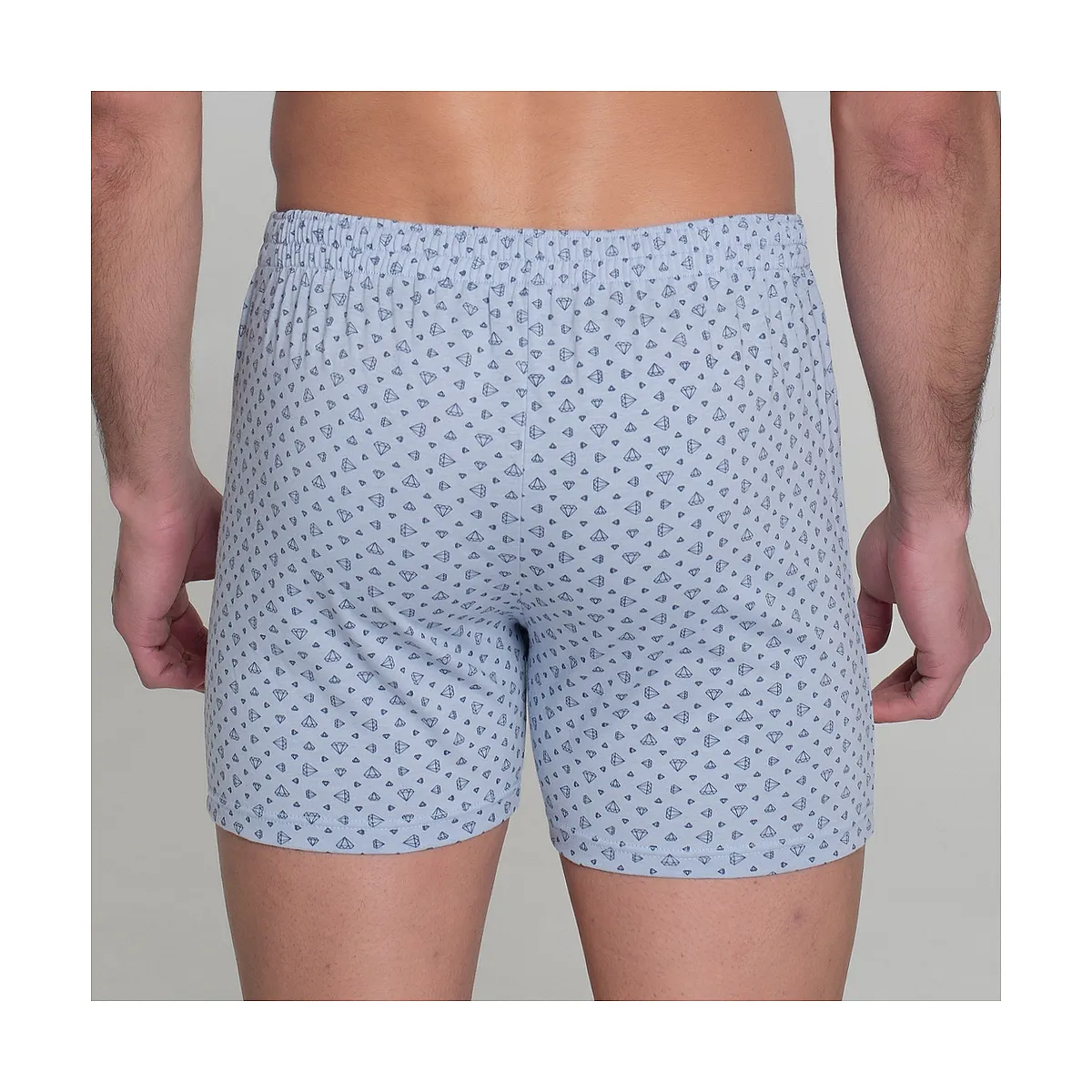 411b PACK 2 BÓXERS ESTAMPADOS AZUL