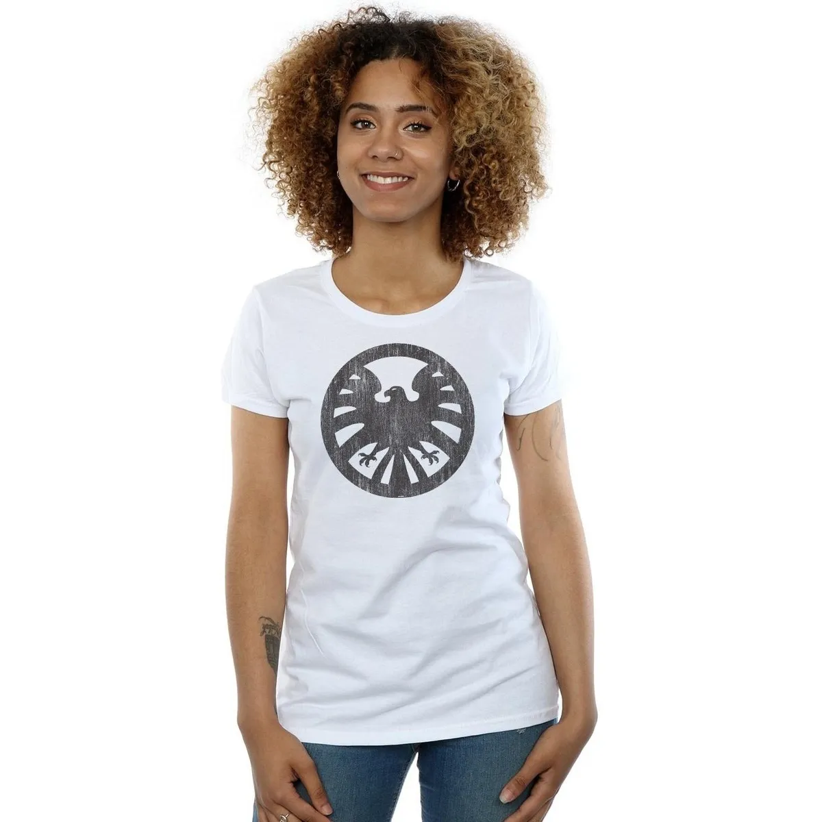 Agents Of SHIELD Distressed Logo