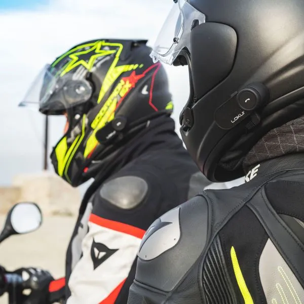 AGV K6 S Mono Nardo Grey + Kit Bluetooth Lokui K30 