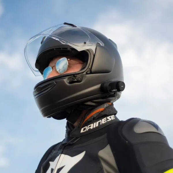 AGV K6 S Mono Nardo Grey + Kit Bluetooth Lokui K30 