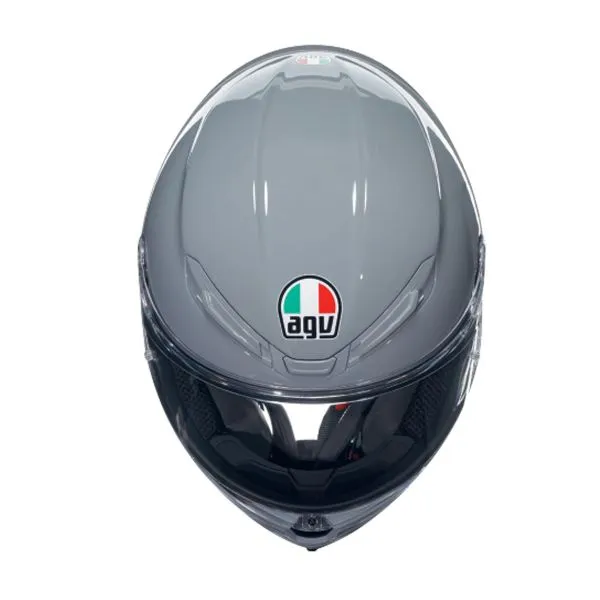 AGV K6 S Mono Nardo Grey + Kit Bluetooth Lokui K30 