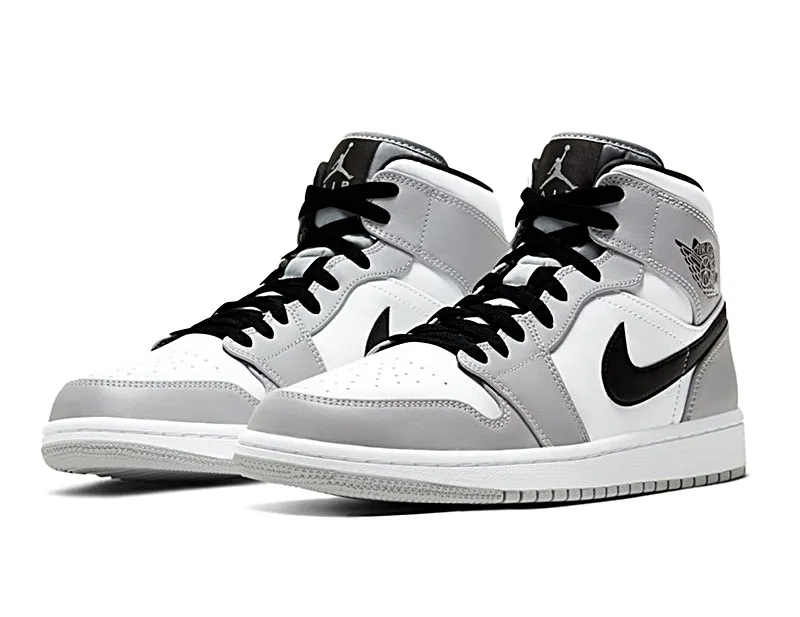 Air Jordan 1 Mid "Light Smoke Grey"