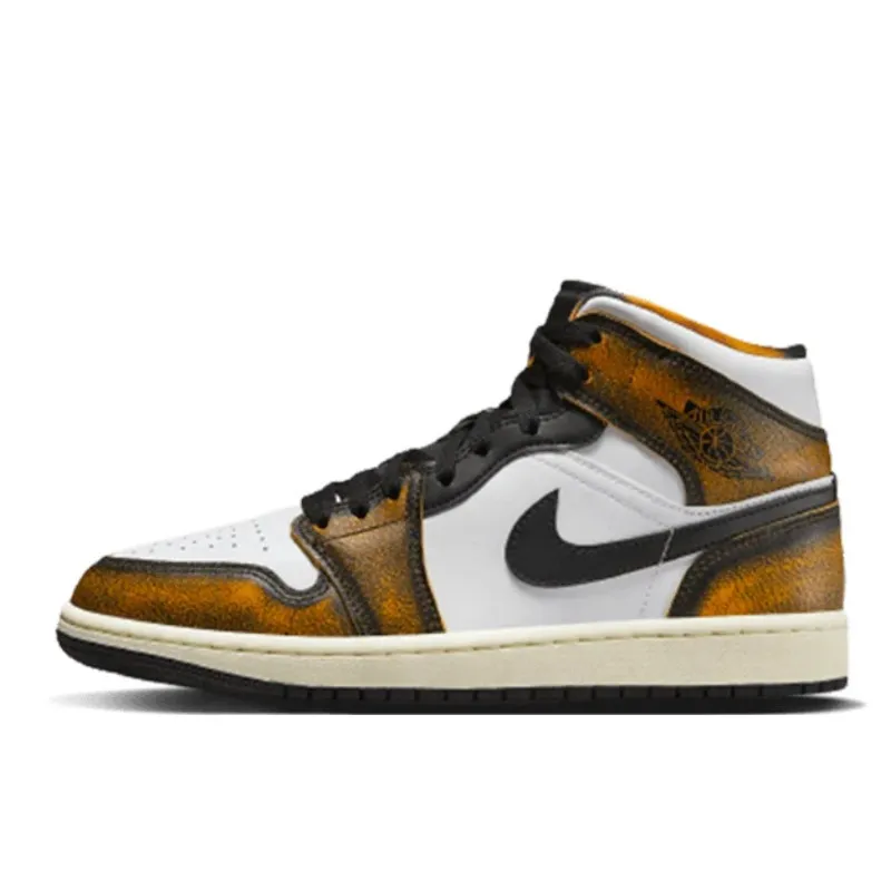 AIR JORDAN 1 MID SE ORANGE WEARAWAY