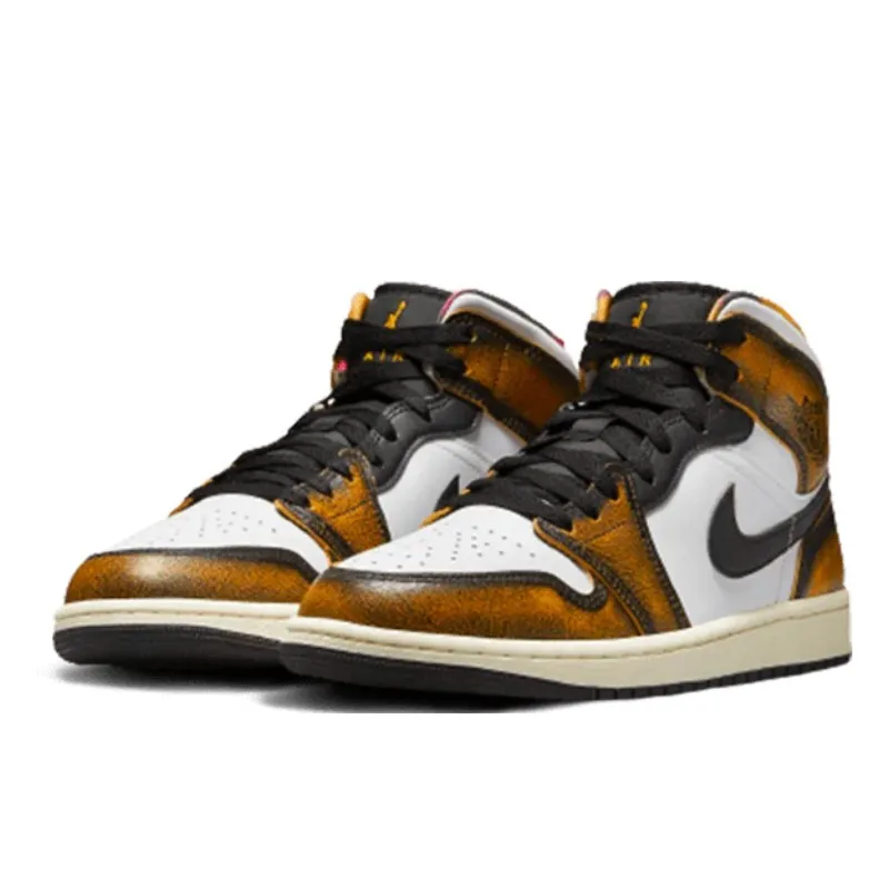 AIR JORDAN 1 MID SE ORANGE WEARAWAY
