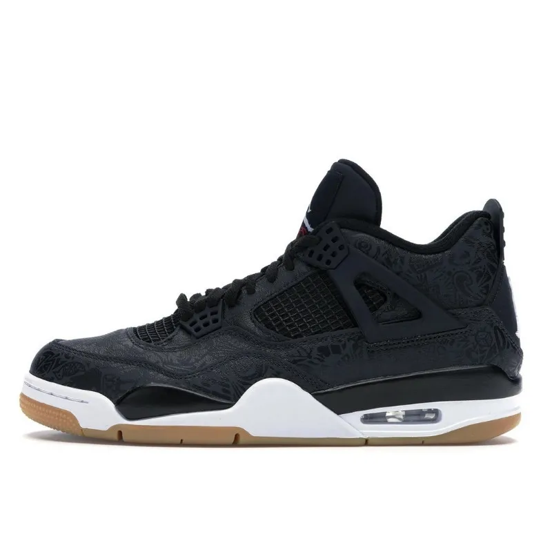 Air Jordan 4 Retro Laser Black Gum