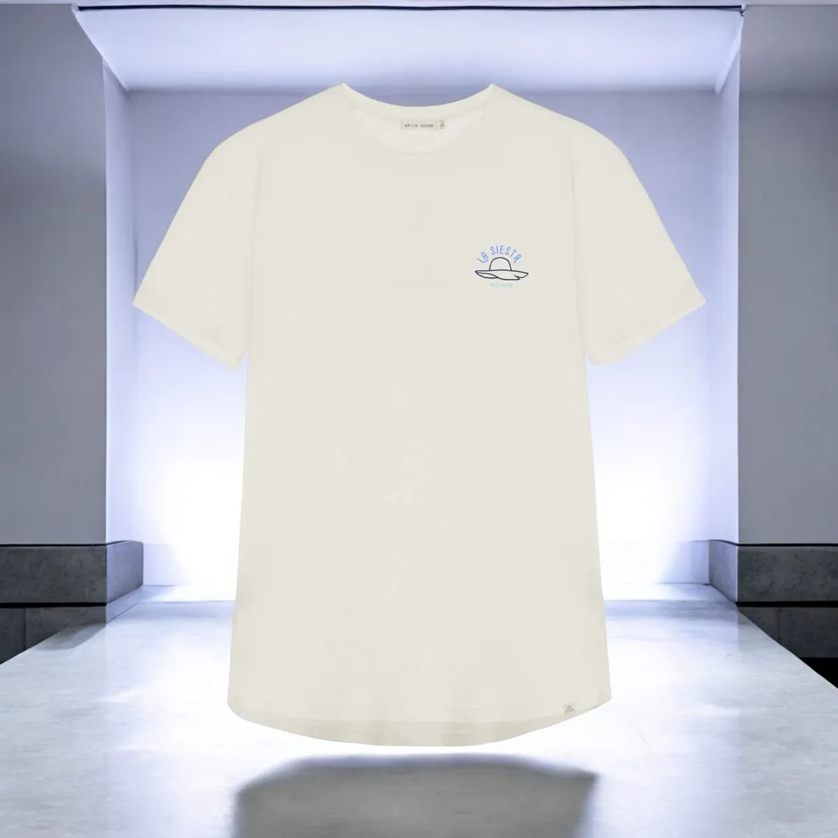Arica Brand – Camiseta La siesta off white premium