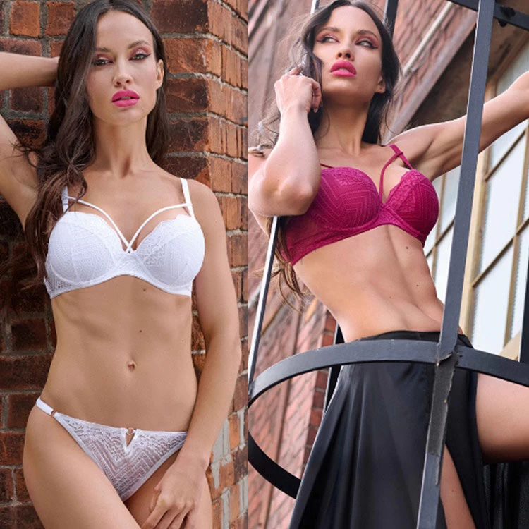 ART.KA8199 Conjunto de puntilla taza soft con push up less reg