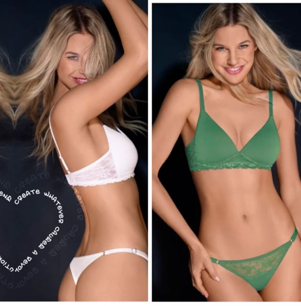 ART.LA804115 Conjunto Triángulo soft Microfibra y less regulable