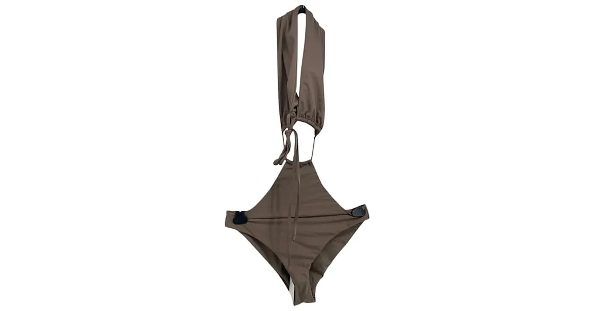 Autre Marque Camiseta de baño ROSETTA GETTY.Sintético Internacional S Castaño 