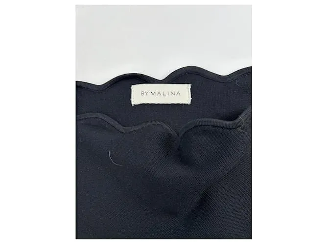 Autre Marque POR MALINA  Tops T.International S Viscosa Negro 