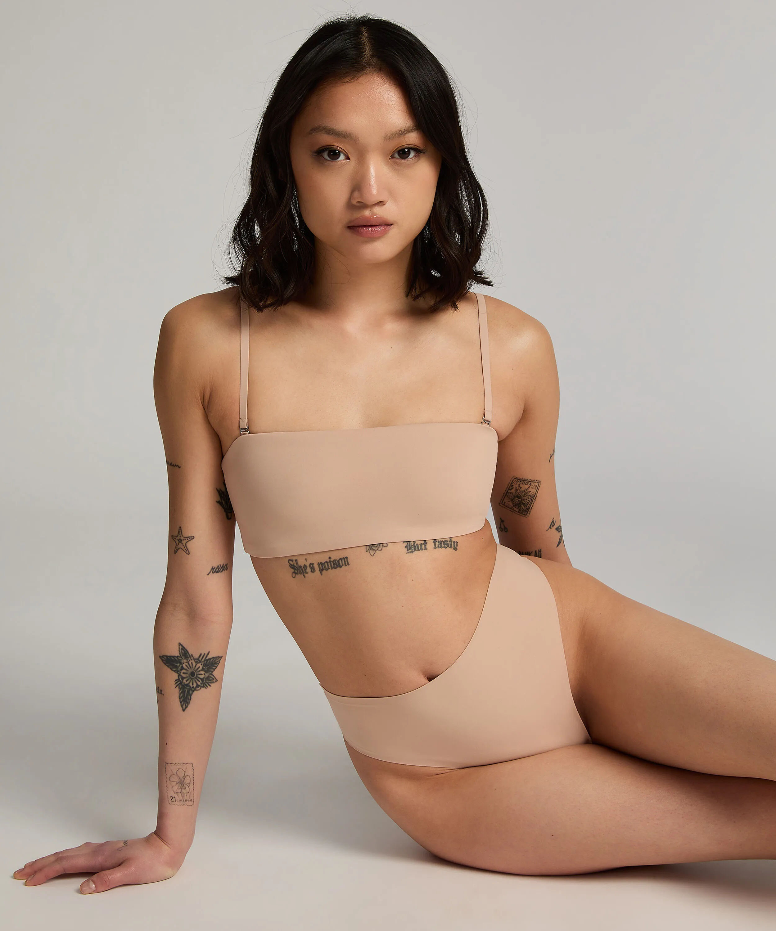 BANDEAU SMOOTH  BEIGE