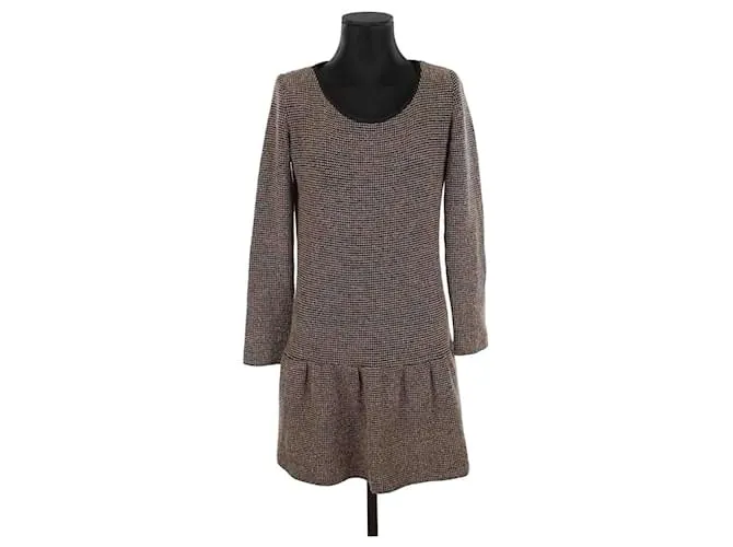 Bash Vestido beige 