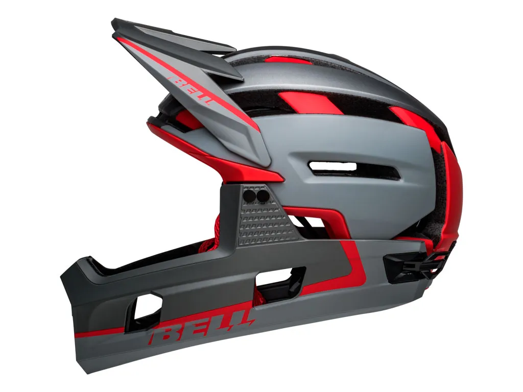 Bell Super Air R Mips Spherical Matte Grey/Red M