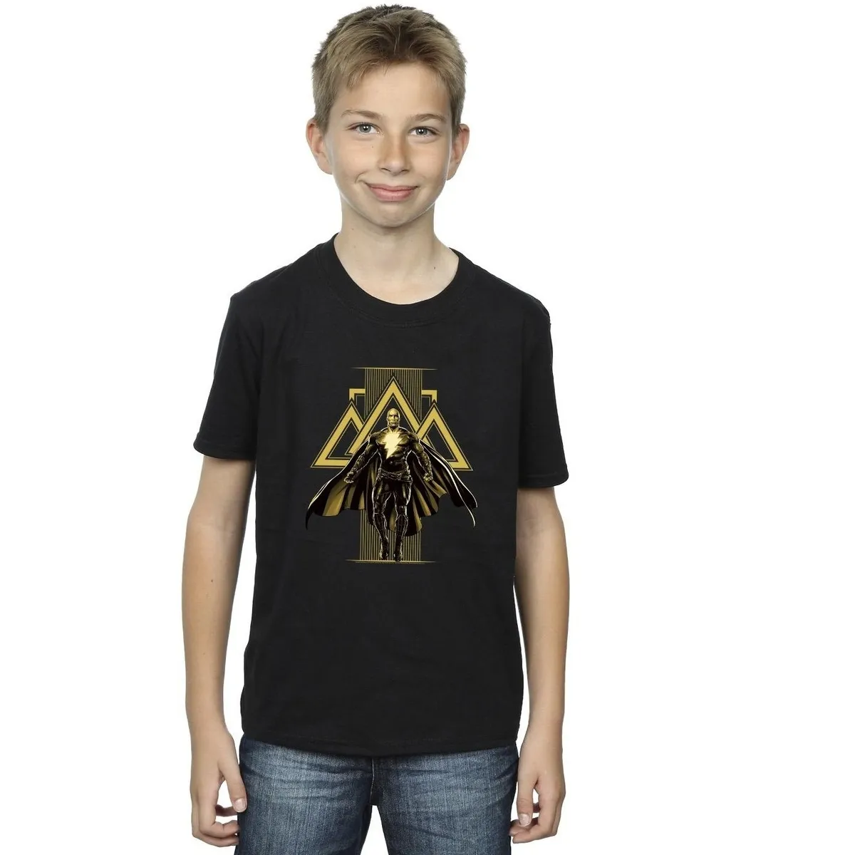Black Adam Rising Golden Symbols