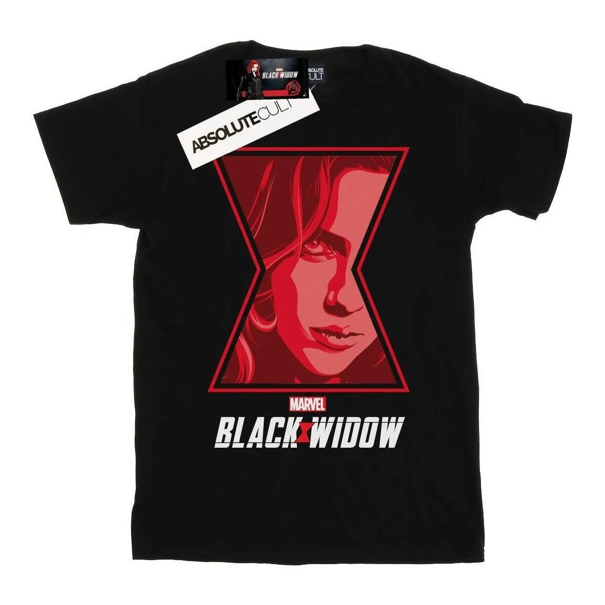 Black Widow Movie Logo Window