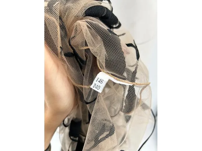 BLUMARINE Camisetas.ÉL 46 poliéster Beige 
