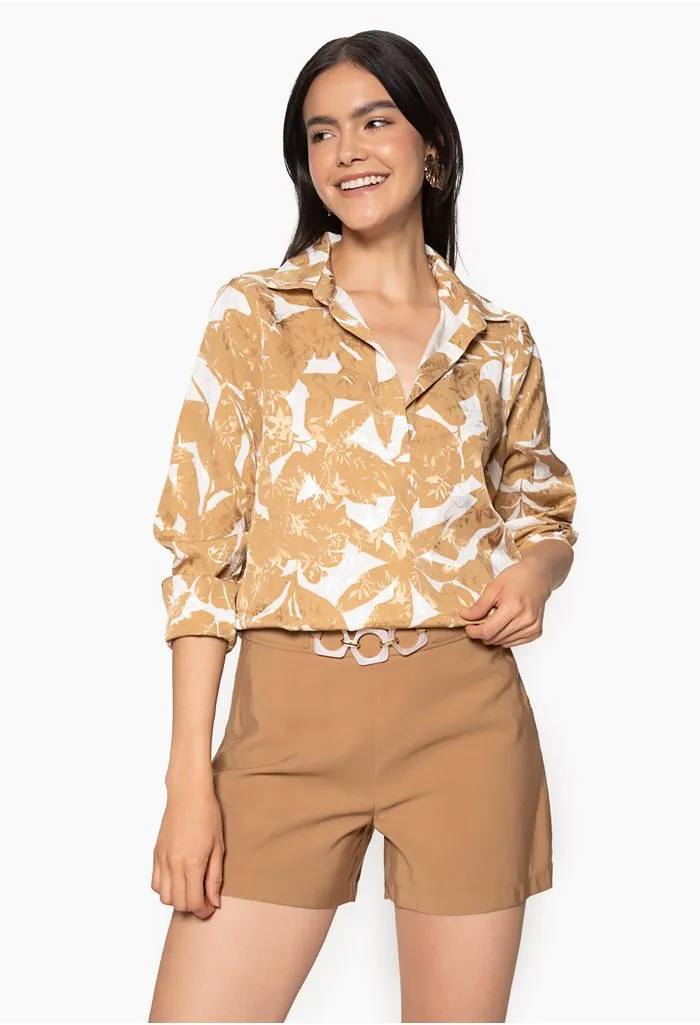 Bluson para mujer manga tres cuartos