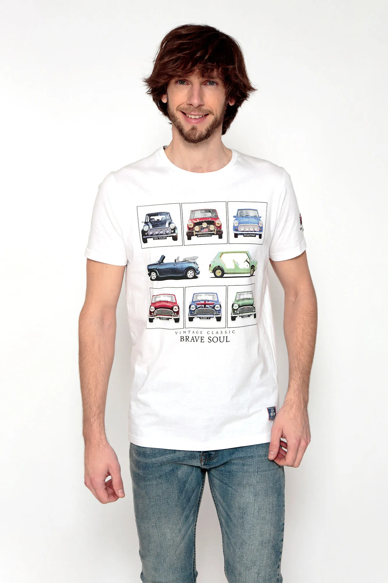 Brave Soul Camiseta minis manga corta