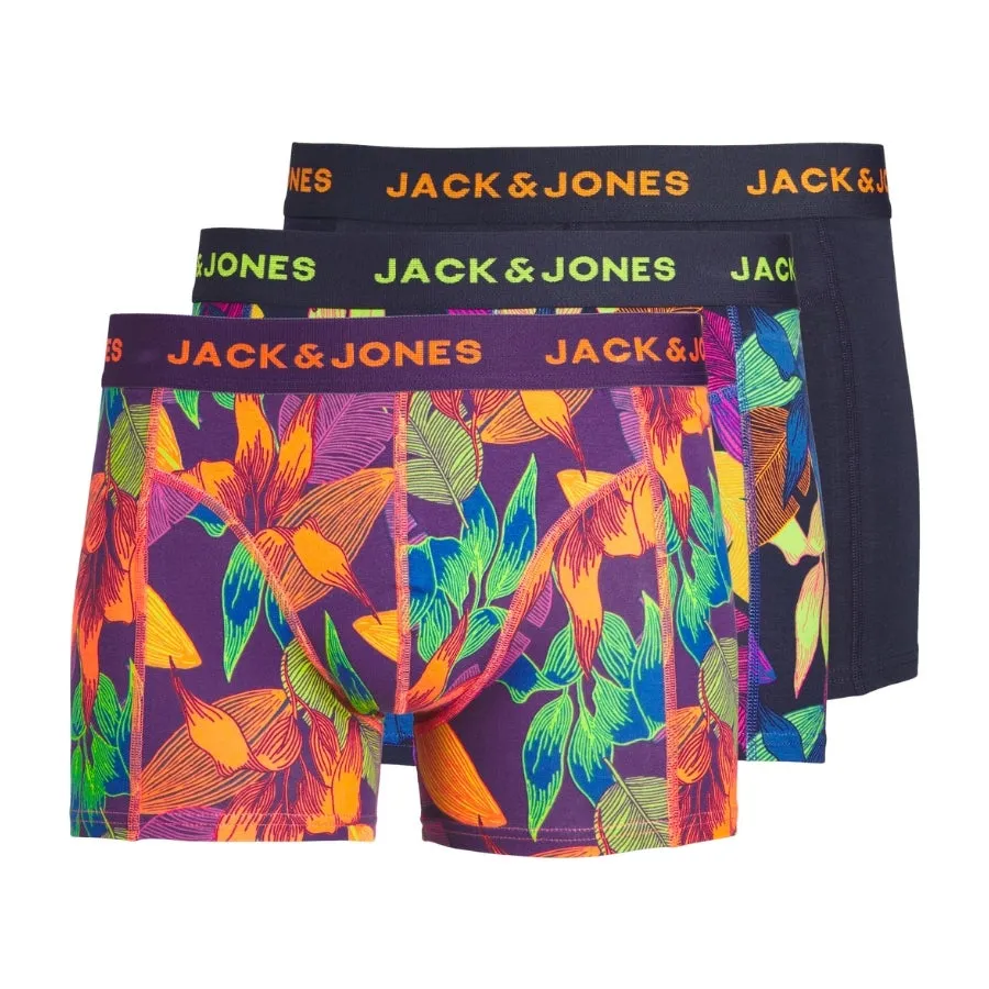  Calzoncillos Jack & jones Jacfall Leaves Trunks 3 Pack