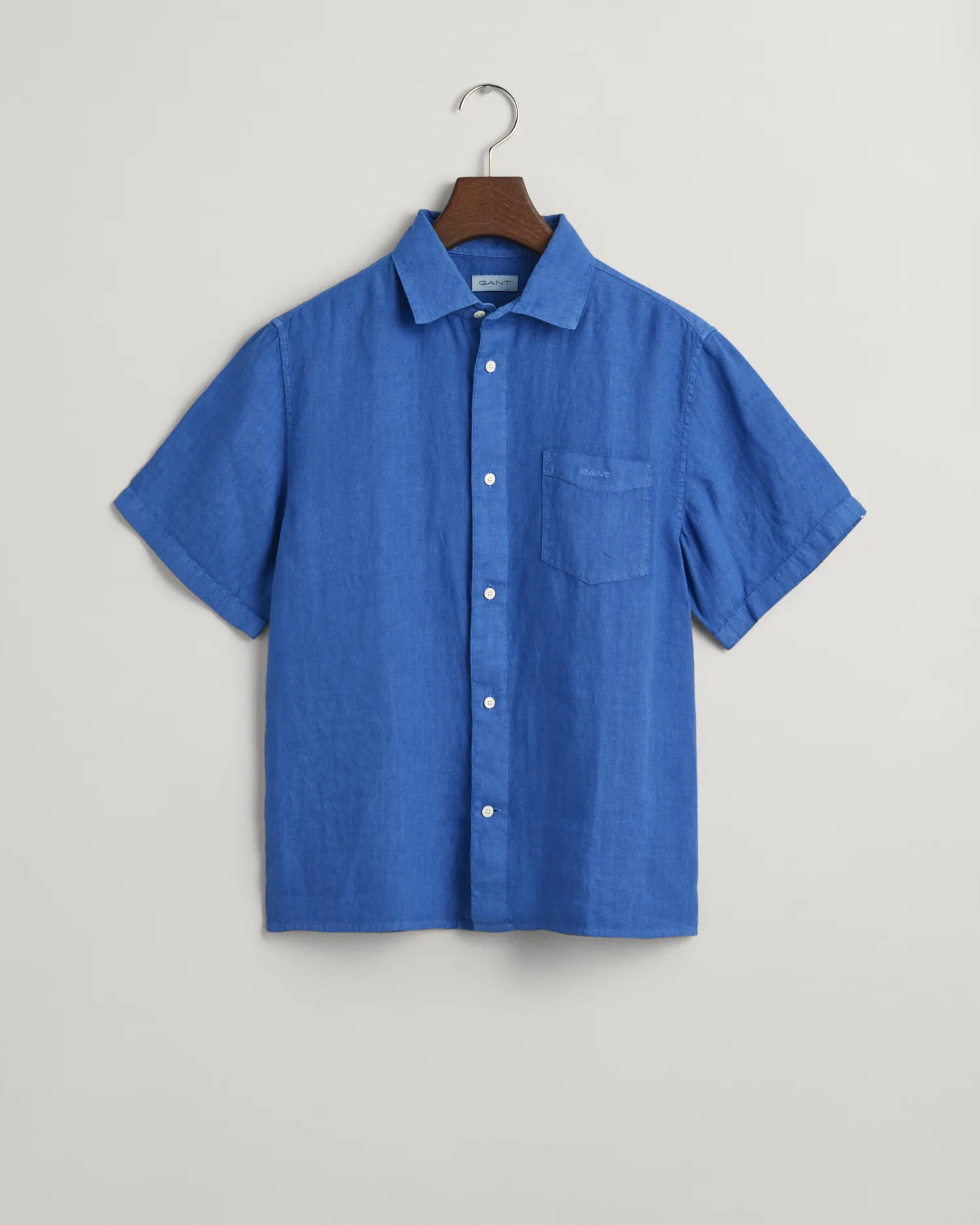 Camisa de lino de manga corta Teens