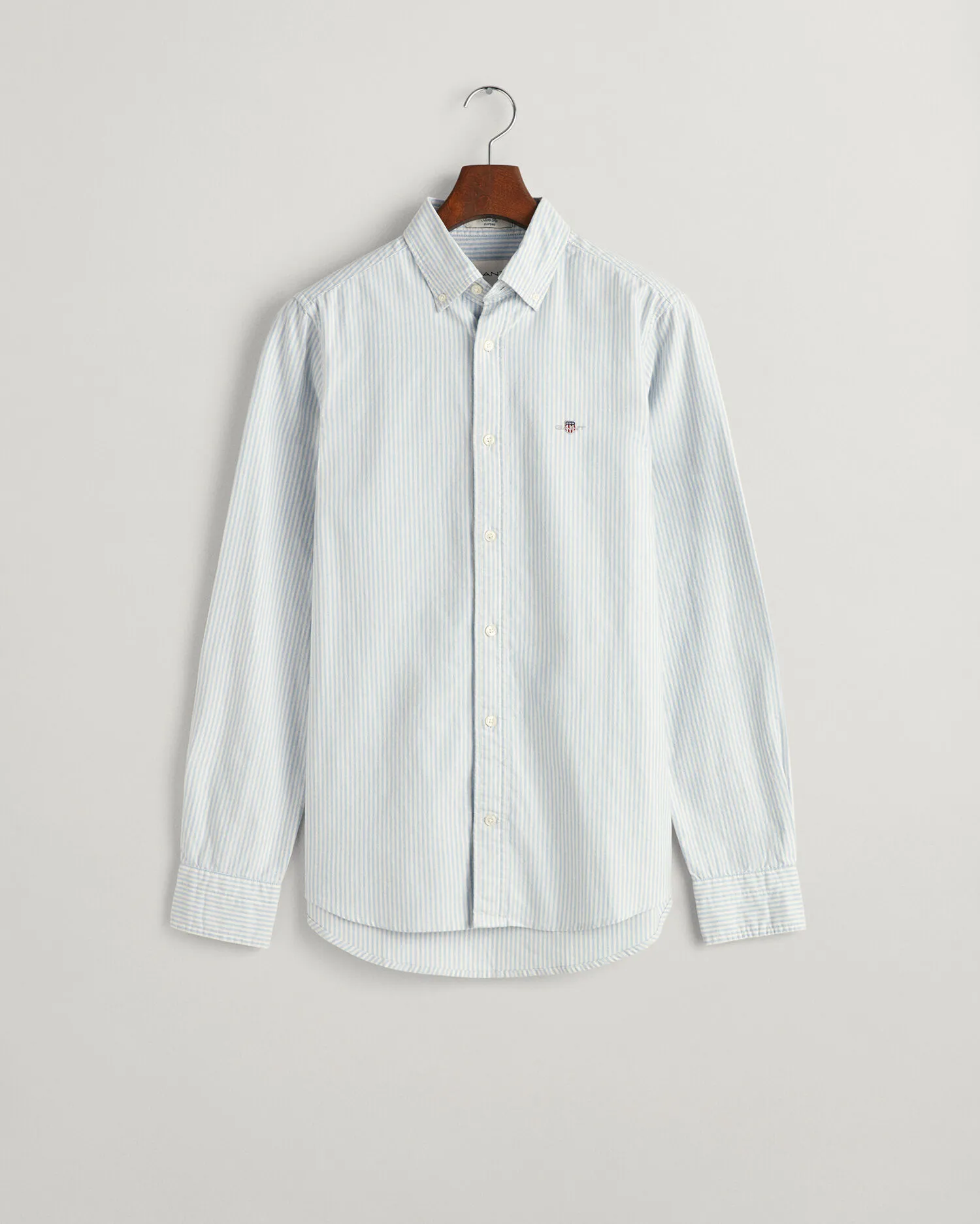 Camisa Oxford Slim Fit de rayas finas