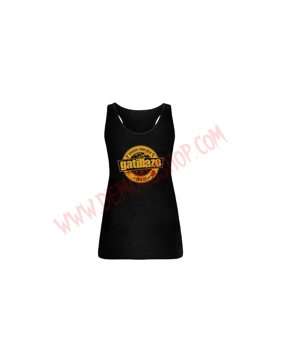 Camiseta Chica Tirantes Gatillazo