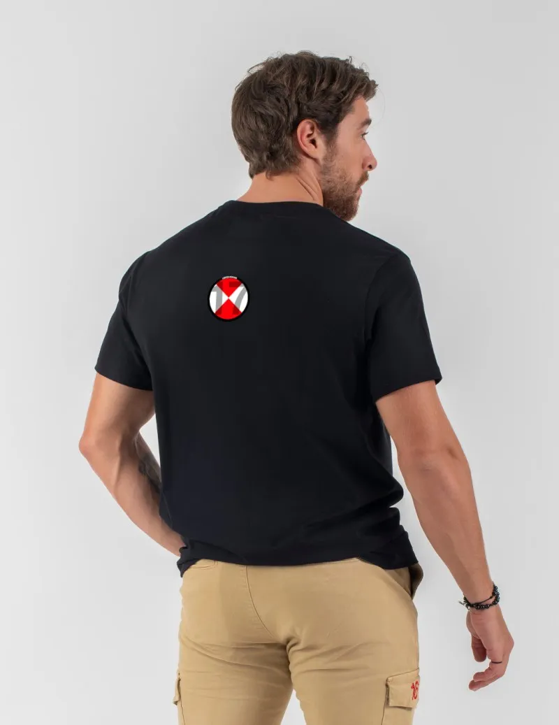 Camiseta de hombre LUCKY negro