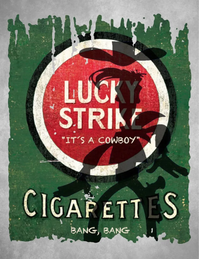 Camiseta de hombre LUCKY negro