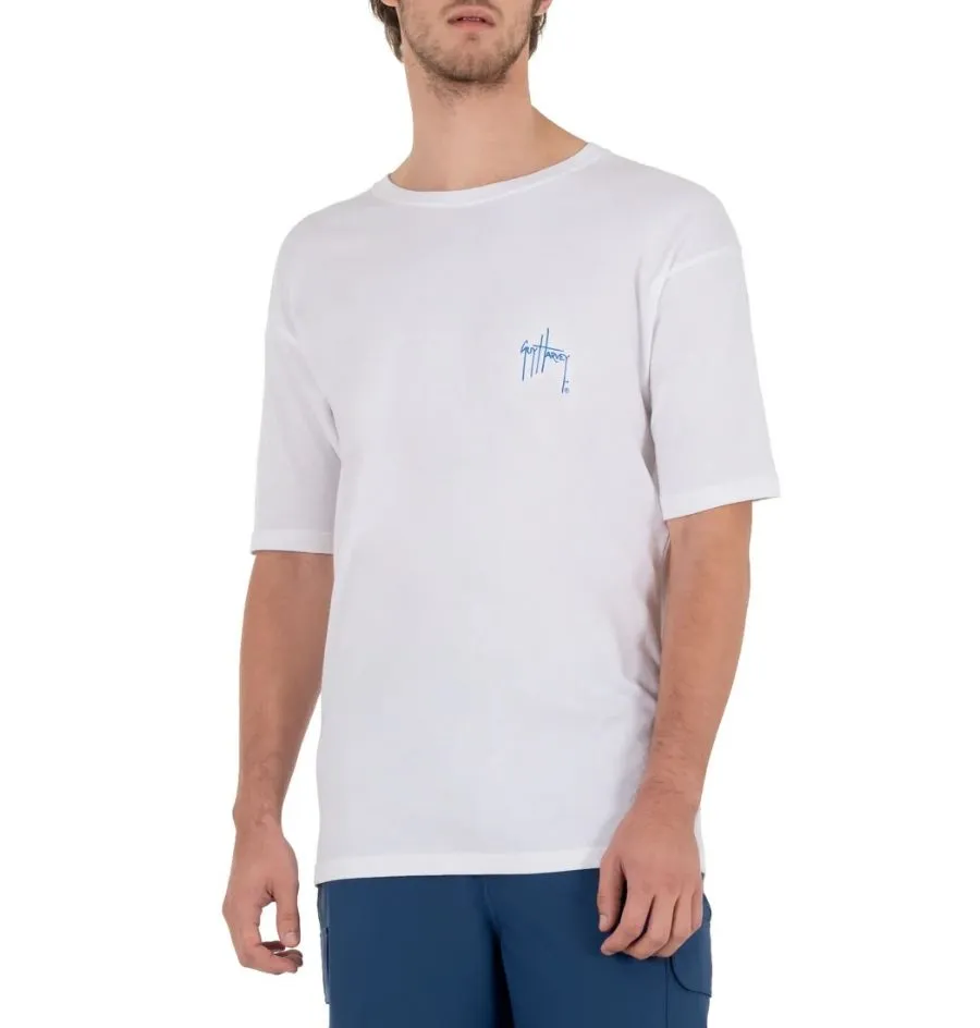 CAMISETA DE HOMBRE MANGA CORTA TIGHTLINES / GUY HARVEY