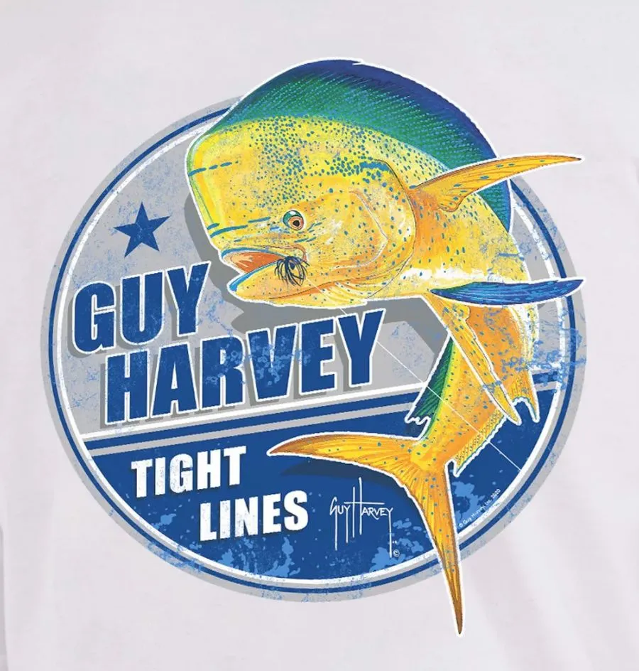 CAMISETA DE HOMBRE MANGA CORTA TIGHTLINES / GUY HARVEY