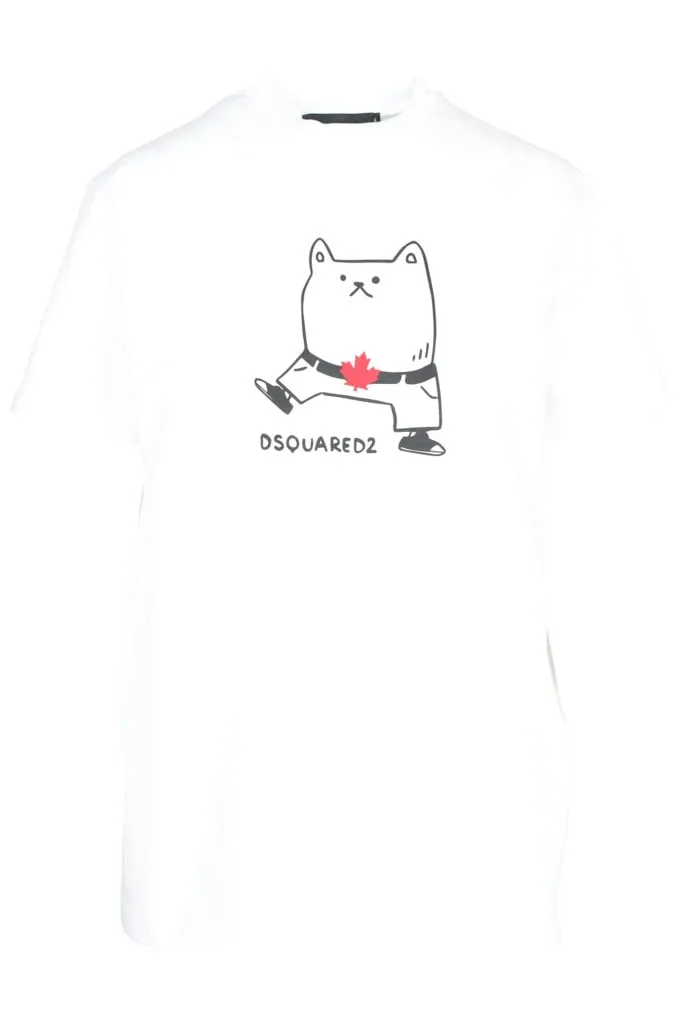 Camiseta de manga corta con dibujo