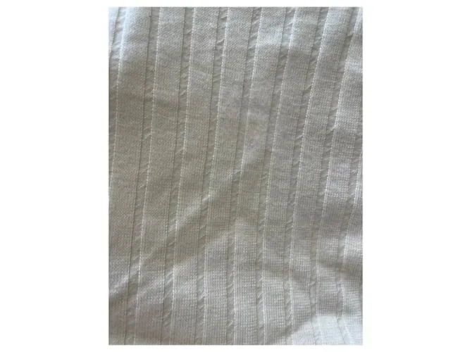 Camiseta de punto THE ROW.Seda S Internacional Beige 