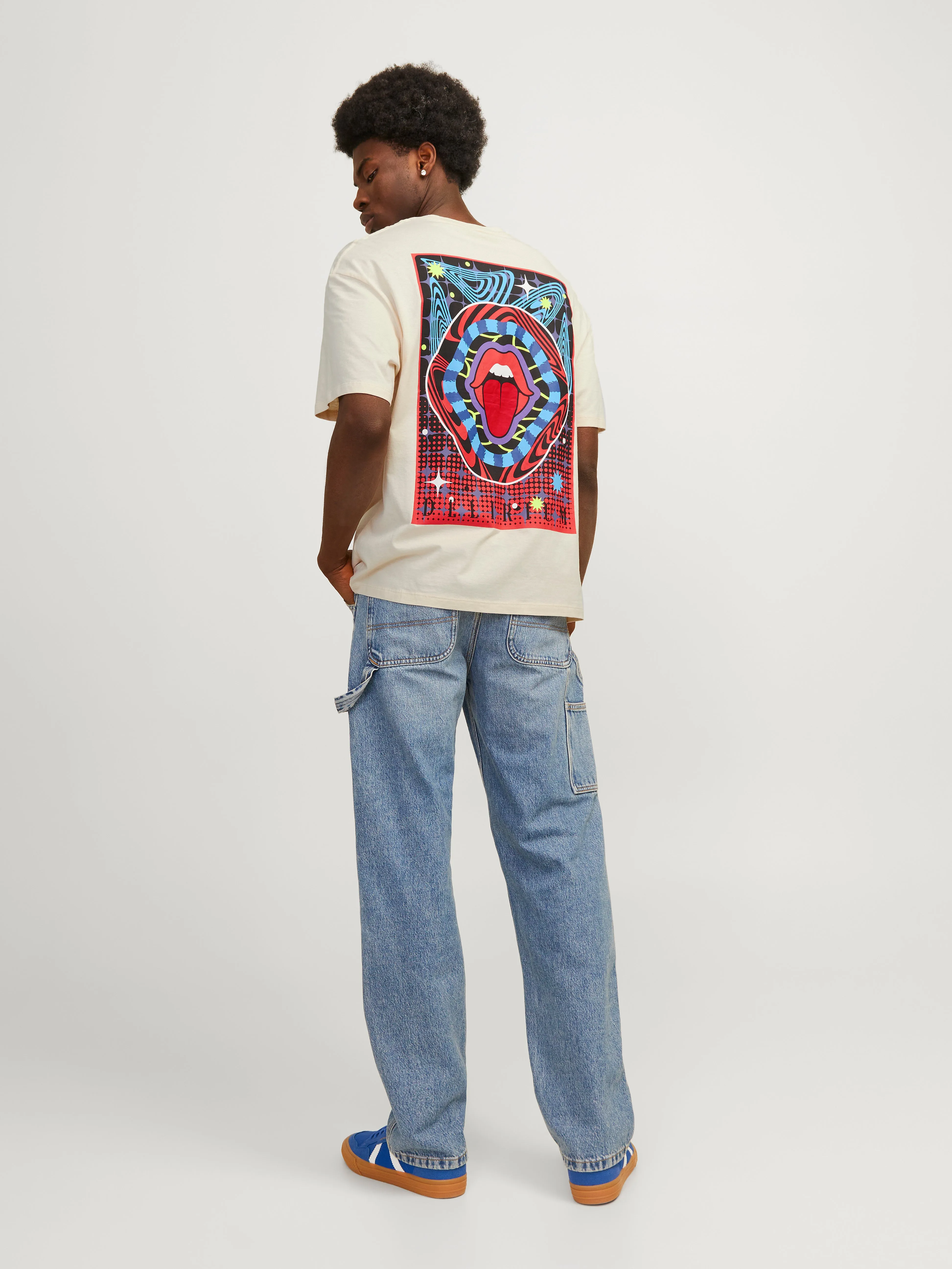 Camiseta Estampado Cuello redondo | Blanco | Jack & Jones®