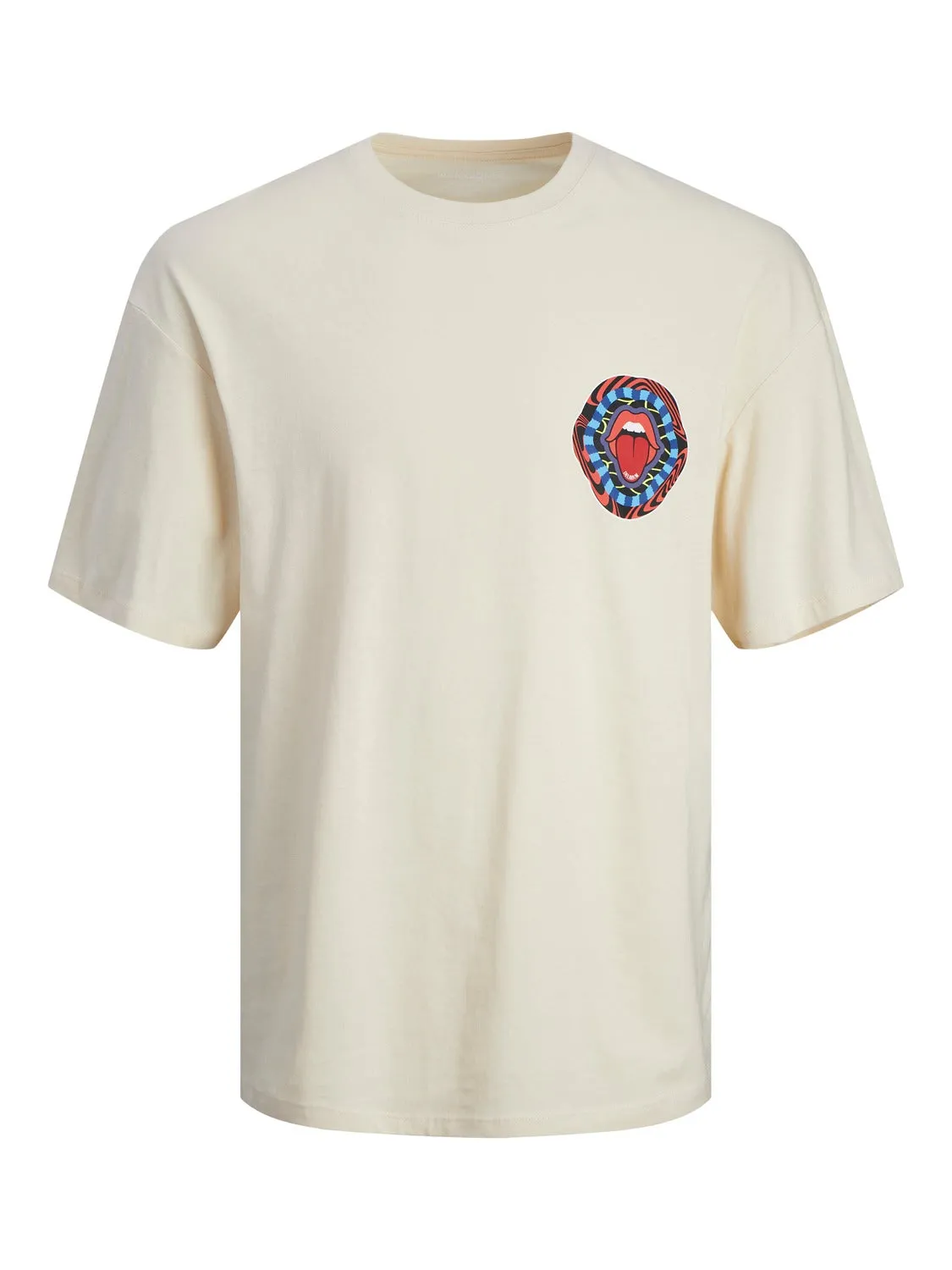 Camiseta Estampado Cuello redondo | Blanco | Jack & Jones®