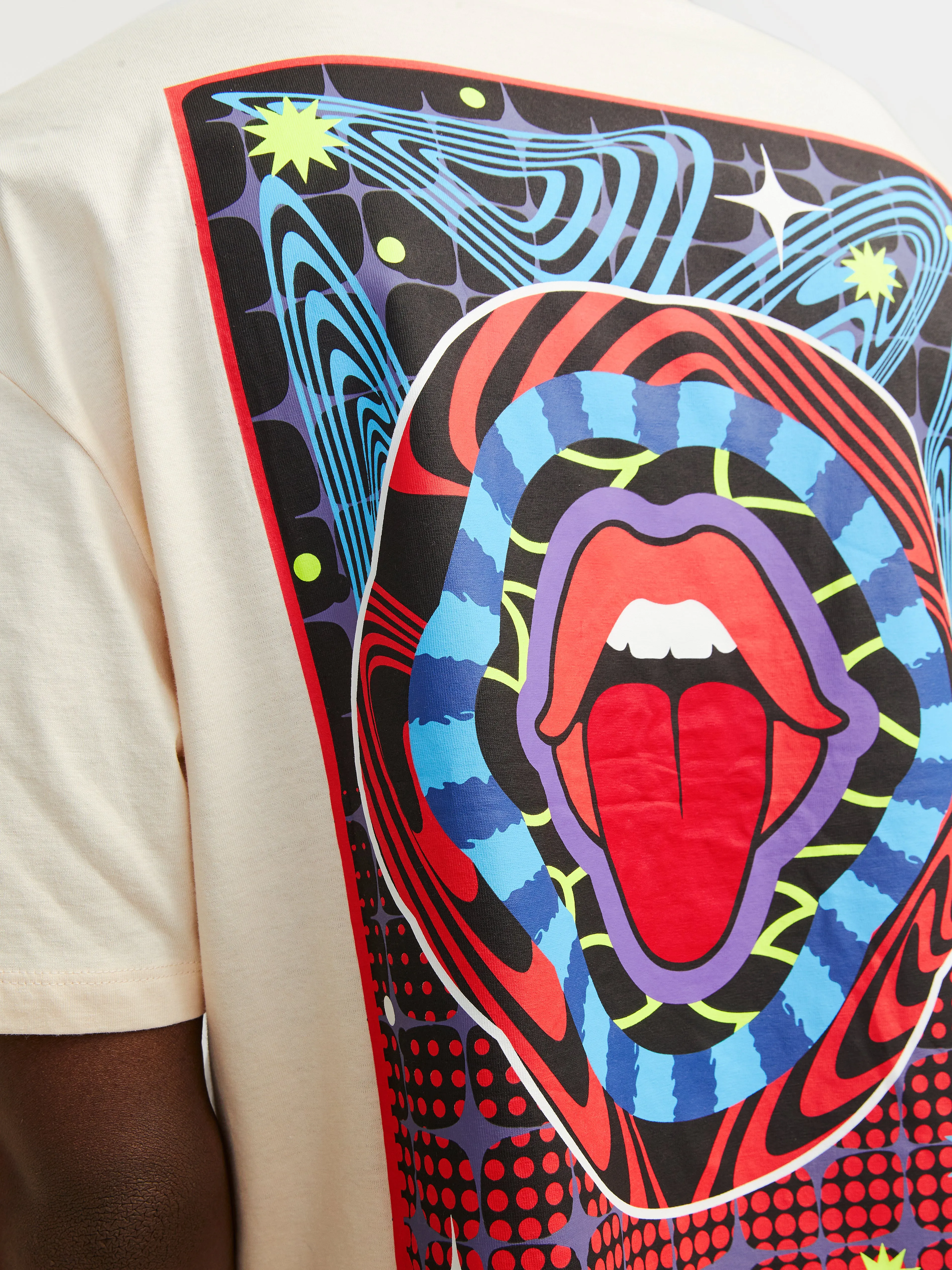 Camiseta Estampado Cuello redondo | Blanco | Jack & Jones®
