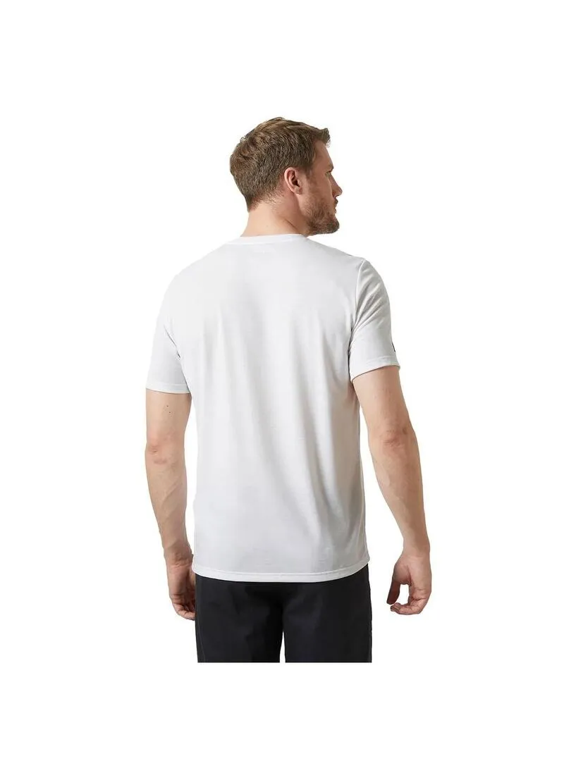 Camiseta Hombre Helly Hansen Race Sailing  Blanca