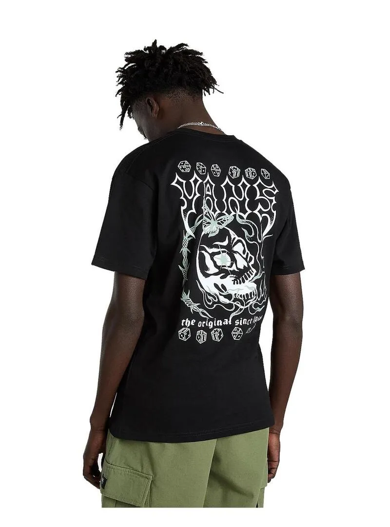 Camiseta Hombre Vans Lucky Negro