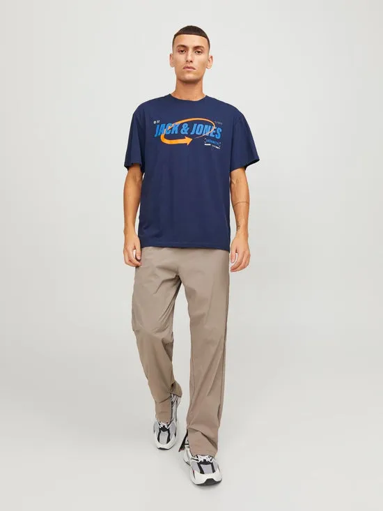 CAMISETA MANGA CORTA AZUL MARINO JCOBLACK
