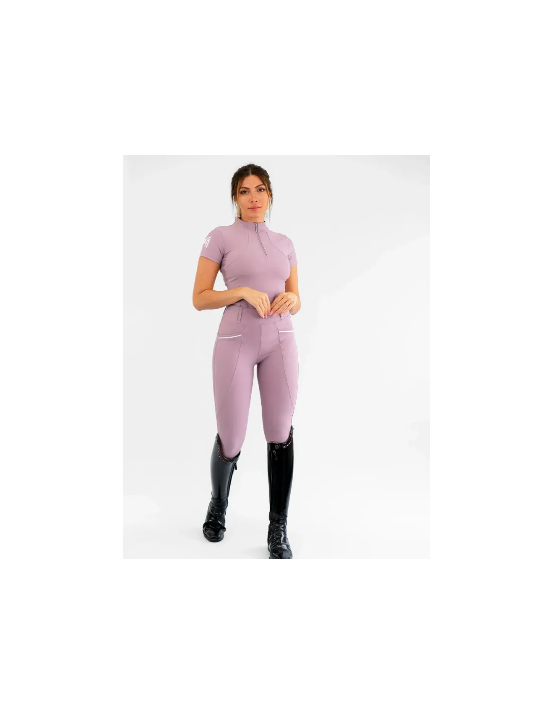 Camiseta manga corta Base Layer Mauve Maximilian