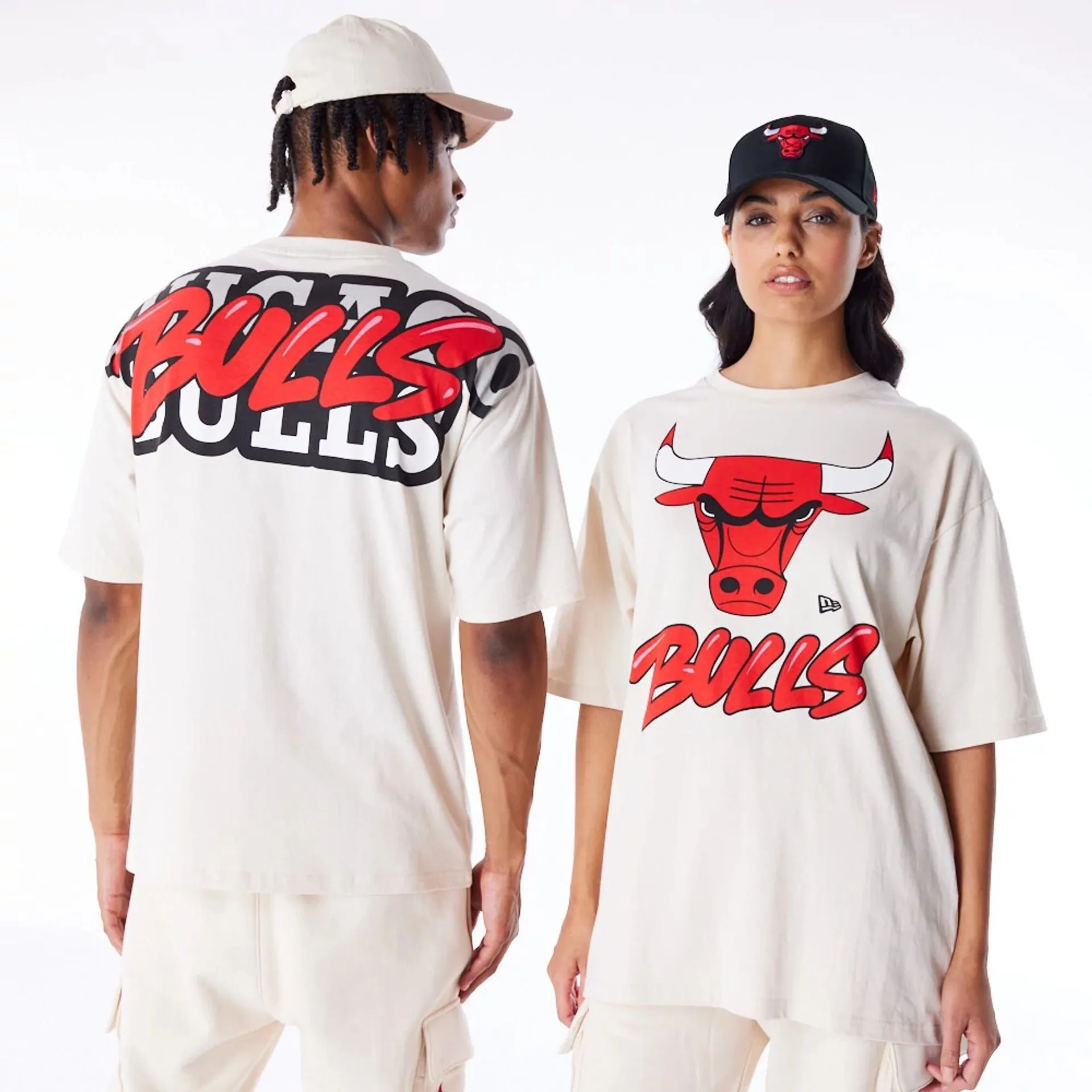Camiseta Oversized Chicago Bulls NBA Wordmark