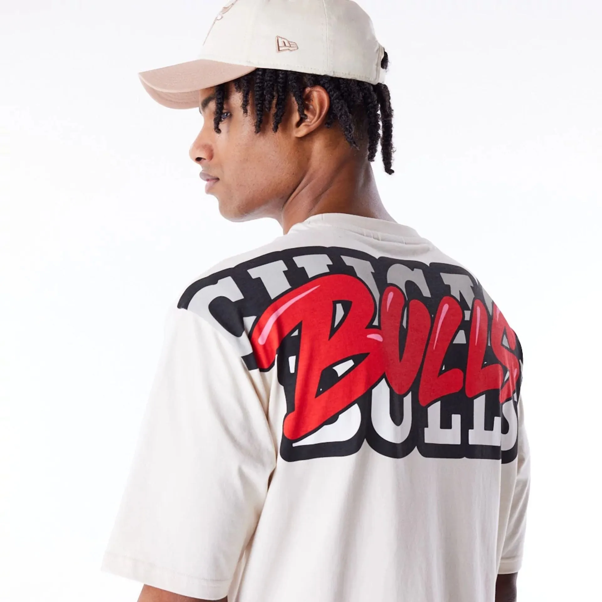 Camiseta Oversized Chicago Bulls NBA Wordmark