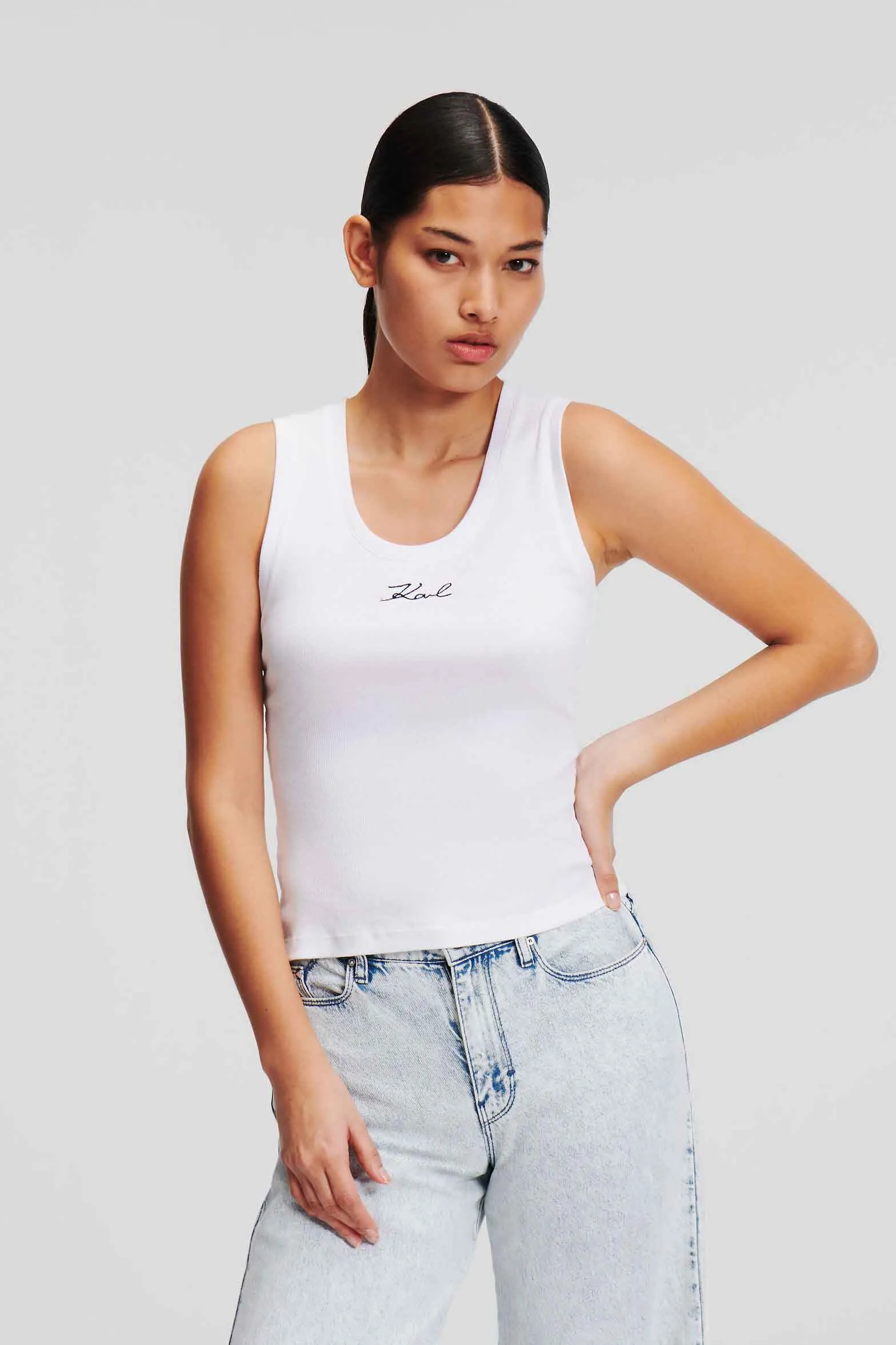 Camiseta para mujer de Karl Lagerfeld – 241W1712