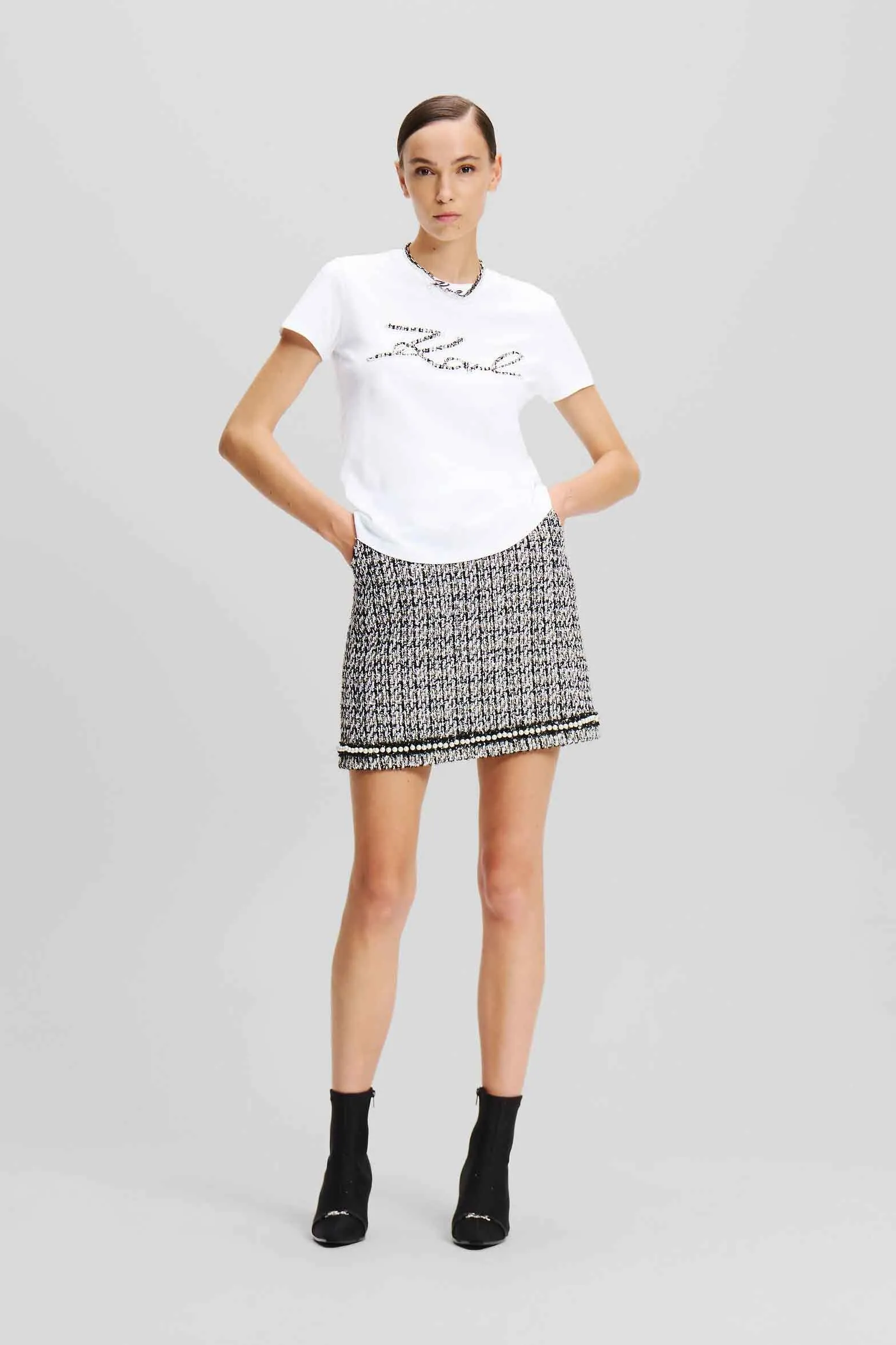 Camiseta para mujer de Karl Lagerfeld – 246W1715