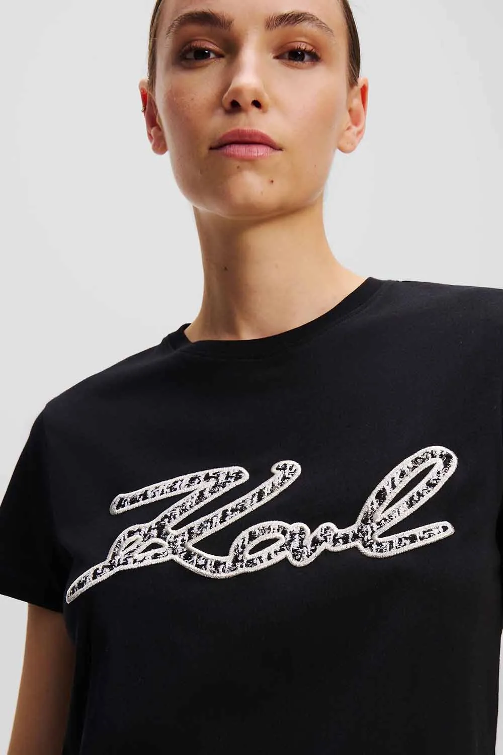 Camiseta para mujer de Karl Lagerfeld – 246W1715