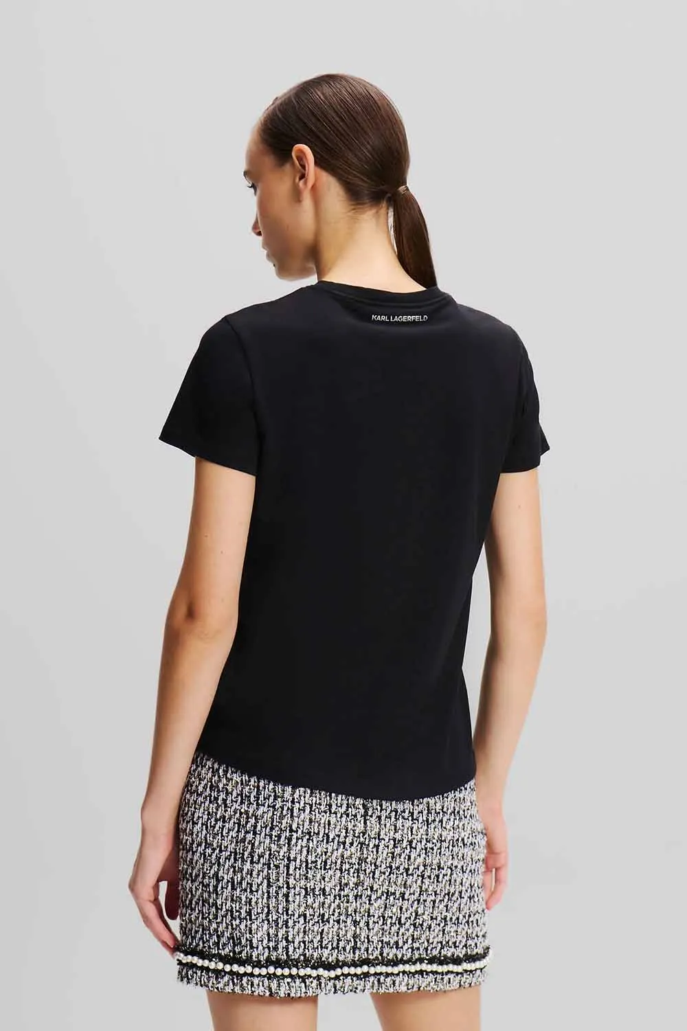 Camiseta para mujer de Karl Lagerfeld – 246W1715