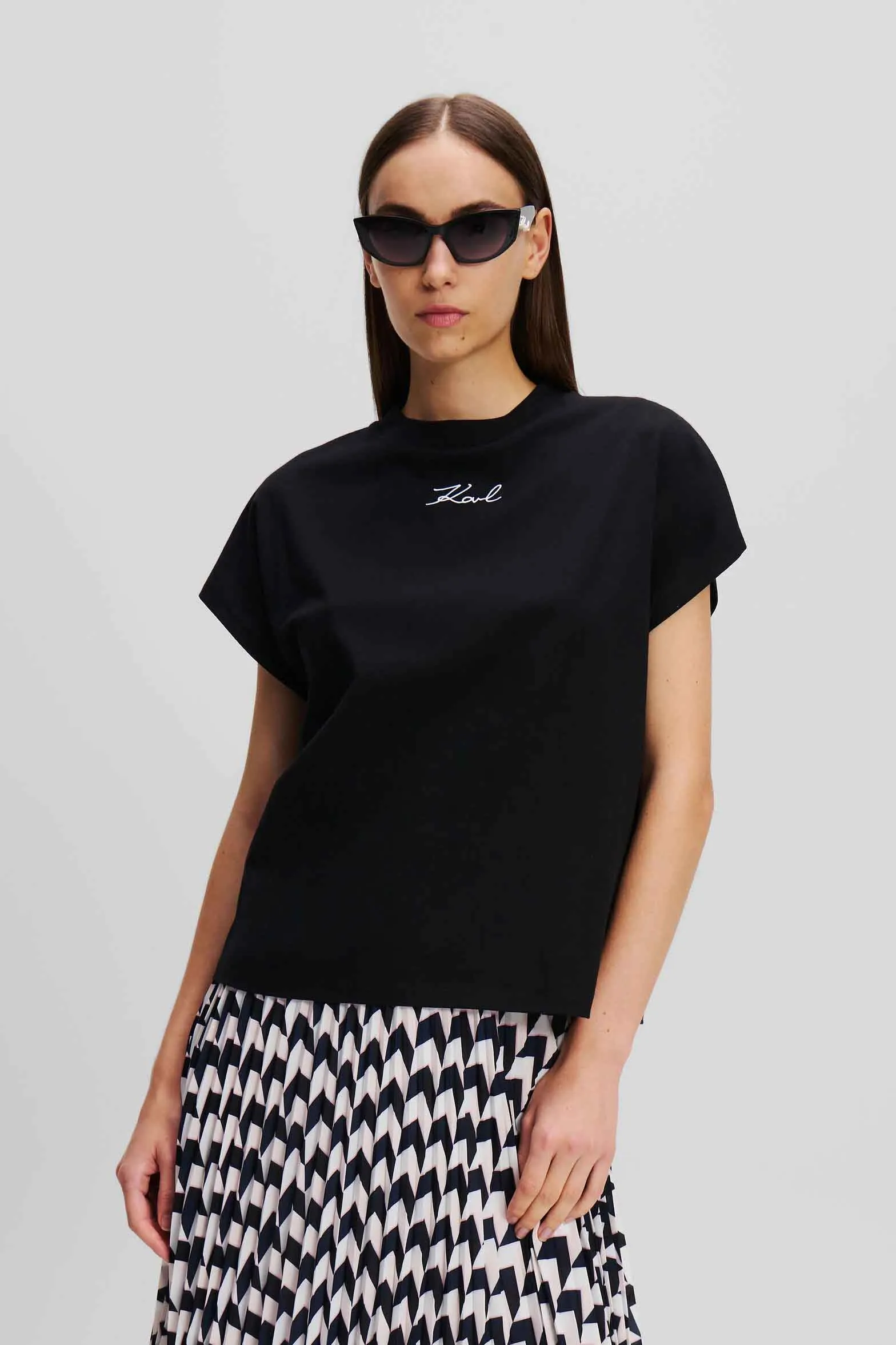 Camiseta para mujer de Karl Lagerfeld – 246W1721
