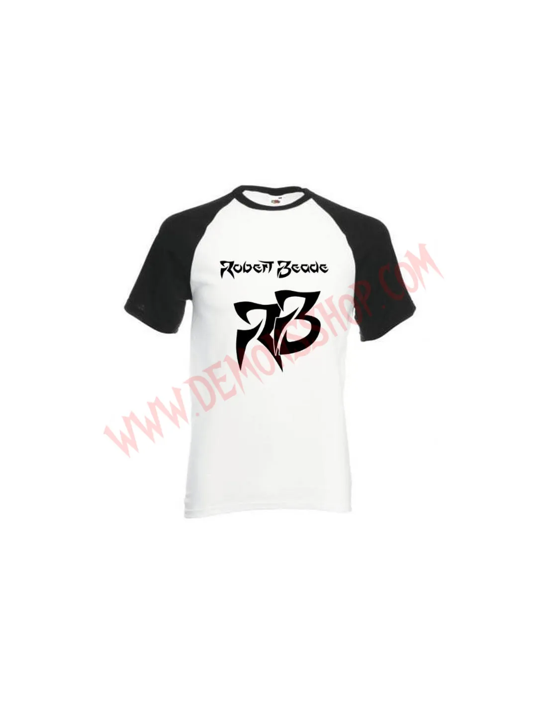 Camiseta Raglan MC Robert Beade (Blanca)