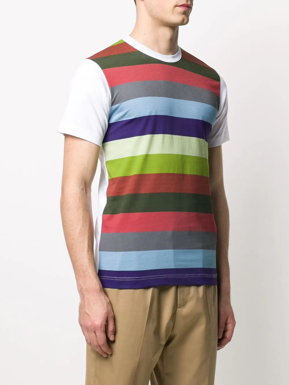 CAMISETA RAYAS MULTICOLOR
